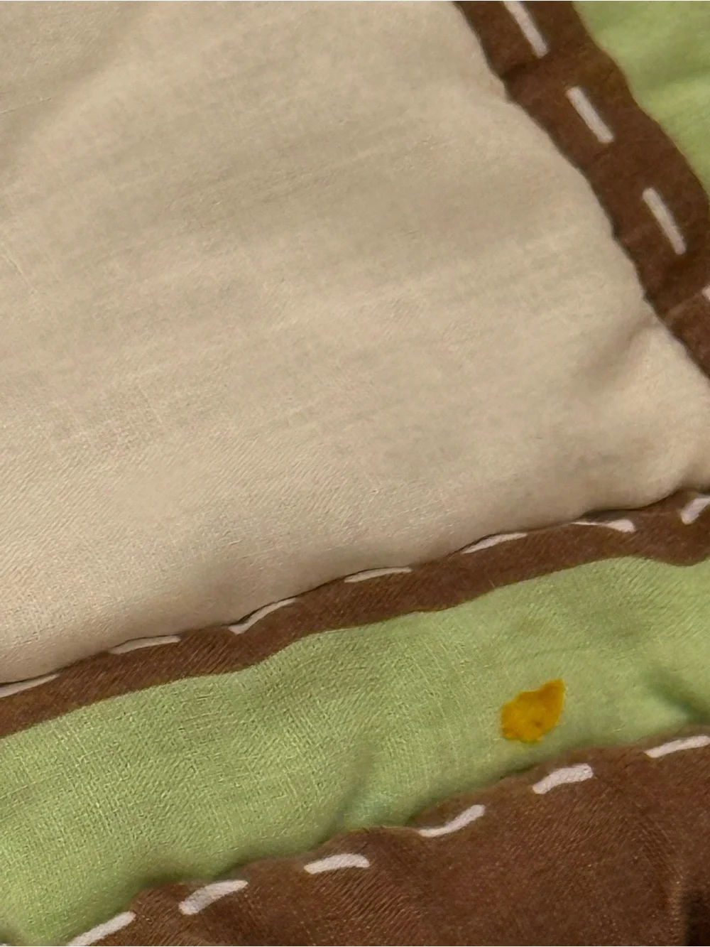 Looney Tunes Crib Comforter Blanket 39 x 31 Vintage Baby Bugs Tweety Taz Cat